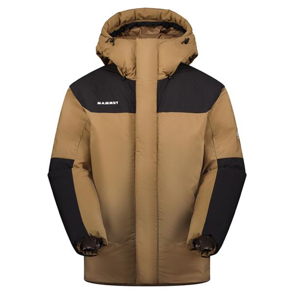 マムート アウター(メンズ) アイスフォール ソフトシェル サーモ フーデッド ジャケット アジアンフィット  S  7493(dark sand-black) アウター(メンズ) マムート アイスフォール ソフトシェル サーモ