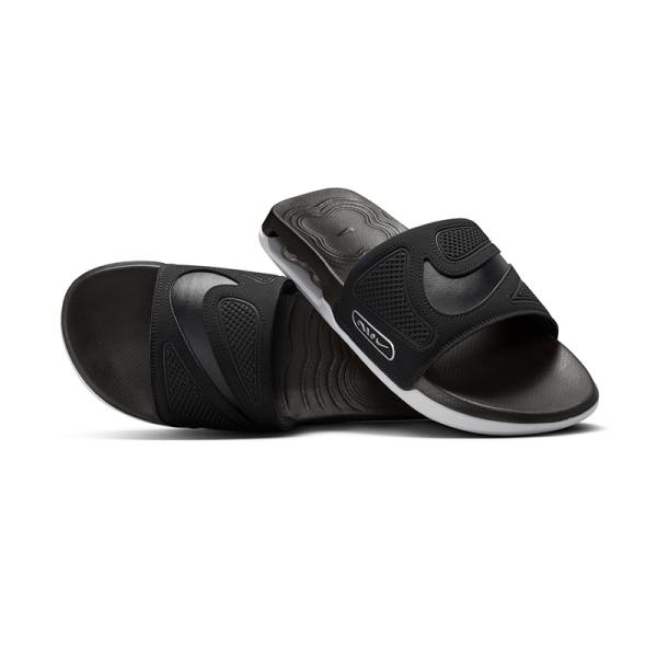 ナイキ AIR MAX CIRRO SLIDE(エア マックス CIRRO スライド) 26.0cm (004)BLK/BLK/M.SILVER/WHT