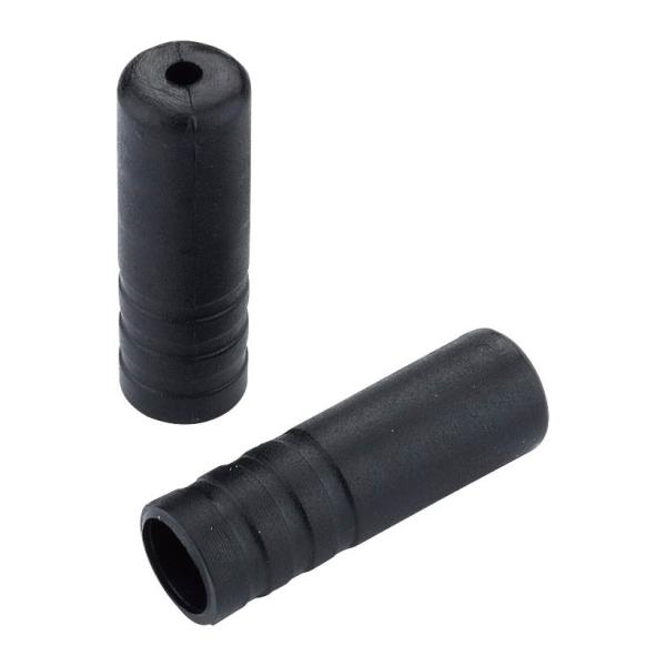 自転車用品 ジャグワイヤー オープン エンド キャップ アウターケーブル用 プラスチック 径4mm 外径径5.7mm