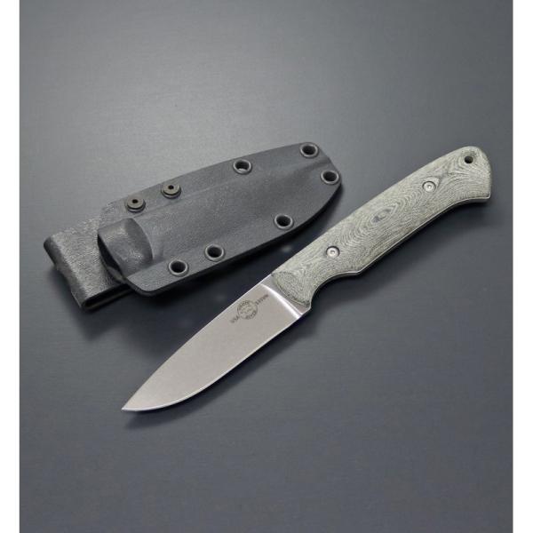 ﾎﾜｲﾄﾘﾊﾞｰ アウトドアナイフ 【正規品】ハンター   ブラック/OD リネン マイカルタ naturum-od_9945995