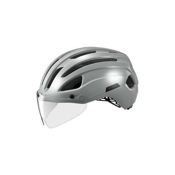 OGK KABUTO 自転車アクセサリー HIKE ハイク ヘルメット シールド付 サイクル/自転車  S/M  グレー 自転車アクセサリー OGK KABUTO HIKE ハイク ヘルメット シールド付