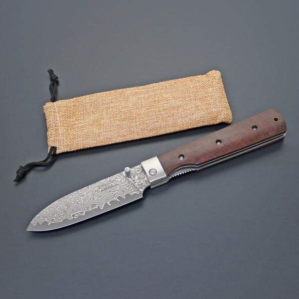 ｶﾞｸｽﾀｲﾙ アウトドアナイフ BBQシェフ 三徳 ダマスカス アウトドアナイフ ガクスタイル BBQシェフ 三徳 ダマスカス