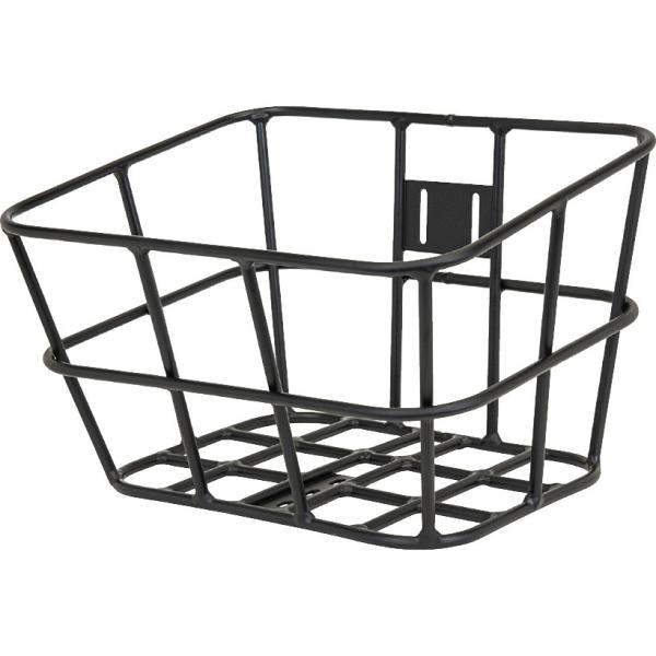 自転車アクセサリー GIZA PRODUCTS AL-N02 アルミ バスケット M マットブラック