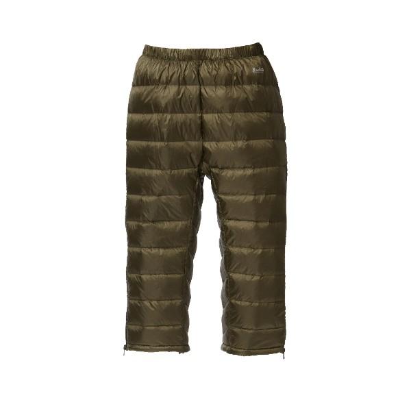 プロモンテ パンツ(メンズ) ダウンパンツ 七分丈フルオープン 70  M  オリーブ PUROMONTE（プロモンテ） パンツ(メンズ) ダウンパンツ 七分丈フル
