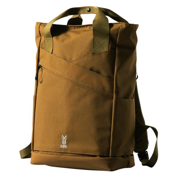 トートバッグ DOD トトサク 21L キャメル