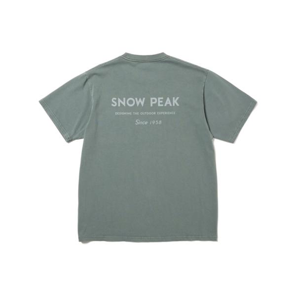 snow peak（スノーピーク） トップス(メンズ) Garment Dyed T-Shirt M