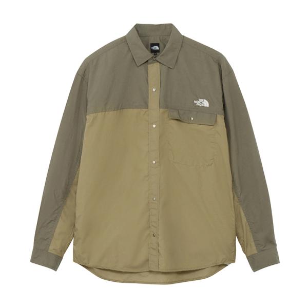 新品未使用　THE NORTH FACE ヌプシシャツ　ブリティッシュカーキ THE NORTH FACE（ザ ノースフェイス） トップス(メンズ) ロング