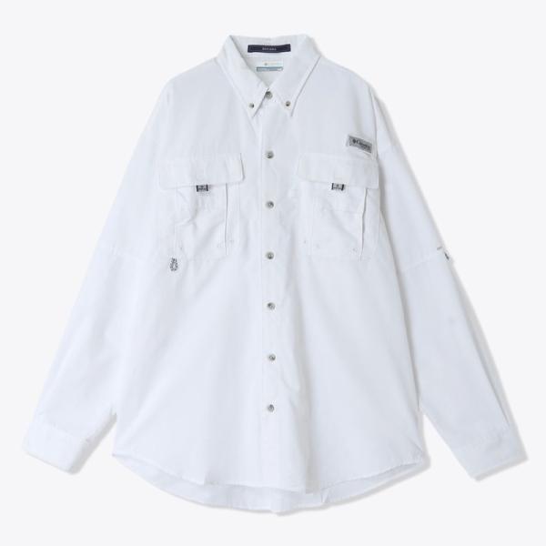コロンビア トップス(メンズ) バハマ II ロングスリーブ シャツ  M  103(White) トップス(メンズ) コロンビア バハマ II ロングスリーブ シャツ M 103