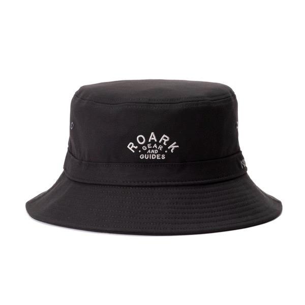 帽子 ROARK WOOL BUCKET HAT - MID ONE SIZE BLACK : ナチュラム