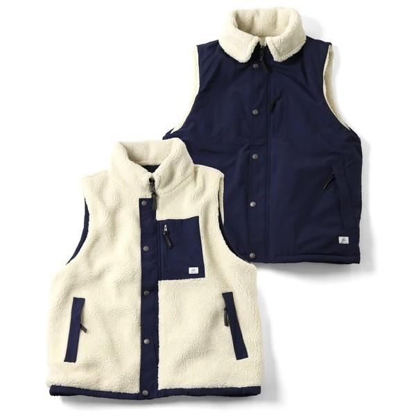 gym master（ジムマスター） ベスト(メンズ) リバーシブルマウンテン