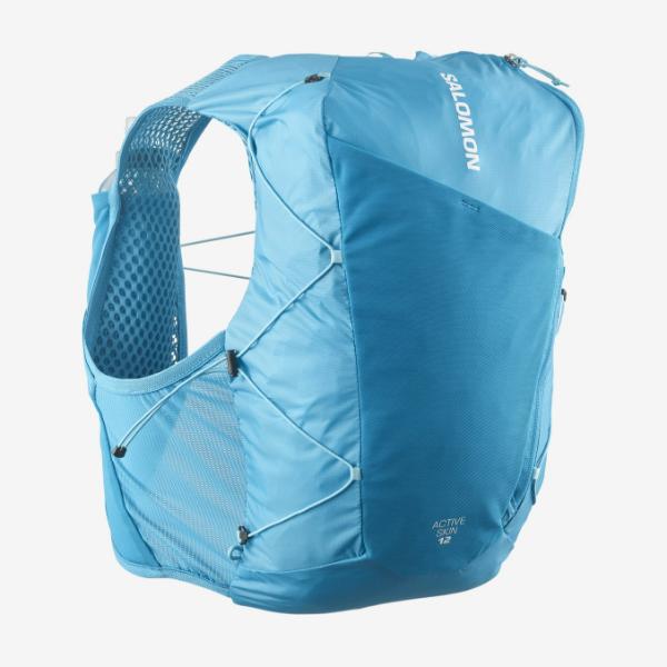 サロモン  ACTIVE SKIN 12(アクティブスキン 12)  XS  BLUE DANUBE/BLUE CURACAO サロモン ACTIVE SKIN 12(アクティブスキン 12) XS BLUE DANUBE/BLUE