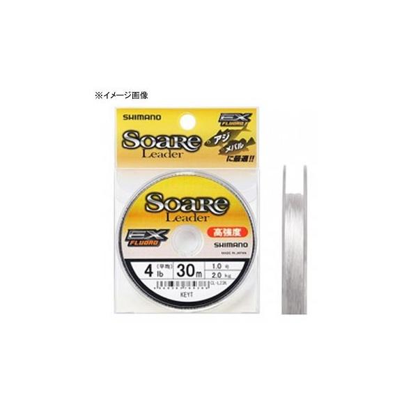 �V�}�m CL-L23K Soare leader EX Fluoro 30m 5lb �N���A