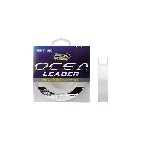 �V�}�m CL-O26L OCEA Leader EX Fluoro(�I�V�A ���[�_�[ EX �t����) 30m 6�� �N���A
