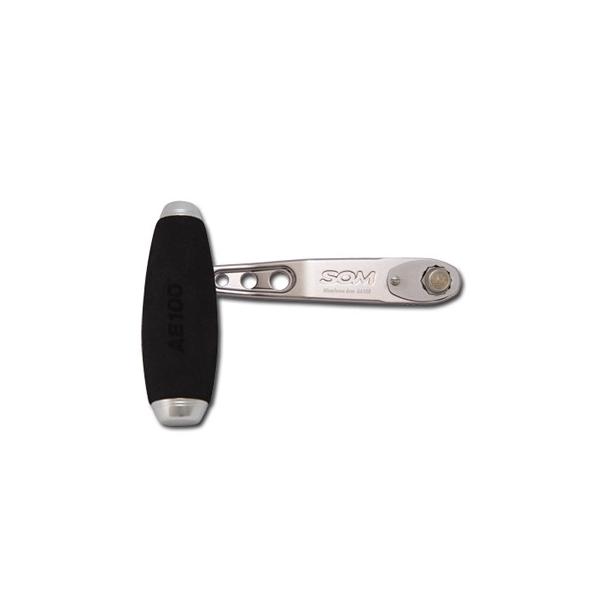 スタジオオーシャンマーク カスタムハンドル AE100/123Aa (リール カスタムパーツ) リールカスタムパーツ スタジオオーシャンマーク カスタムハンドル