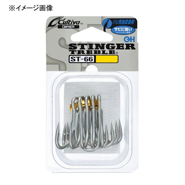 他サイト： 【店内全品+P5%】 フック・シンカー・オモリ オーナー ST-66 スティンガートリプルフック #2/0の商品画像