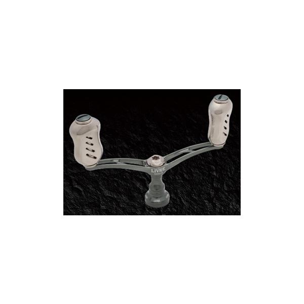 リールカスタムパーツ LIVRE WING(ウイング) ダイワ用 92mm ガンメタP