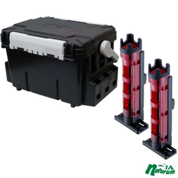 �^�b�N���{�b�N�X ���C�z�E �o�P�b�g�}�E�XBM-7000+���b�h�X�^���h BM-250 Light 2�{�g�Z�b�g 28L �u���b�N/�N���A���b�h×�u���b�N