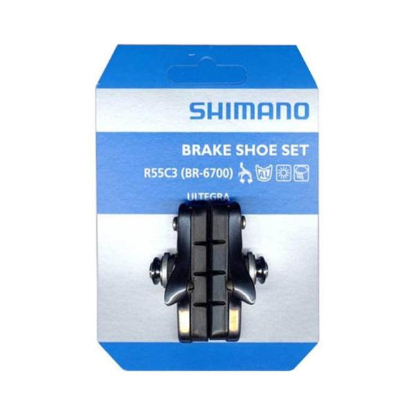 自転車用品 シマノ サイクル R55C3 カートリッジタイプブレーキシューセット(左右ペア) BR-6700-G用