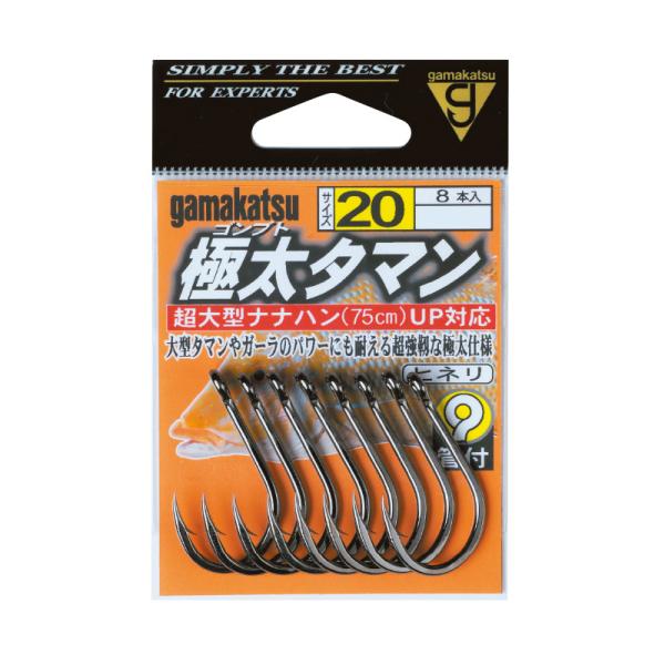 人気商品 がまかつ バラ 極太タマン 22号 Nsb 釣り針 Www We Job Com