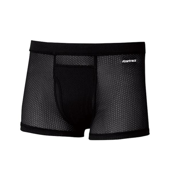 他サイト： 1/15まで全品+P5% アンダーウェア(メンズ) ファイントラック ドライレイヤー ベーシック ボクサー メンズ M ブラック(BK)の商品画像