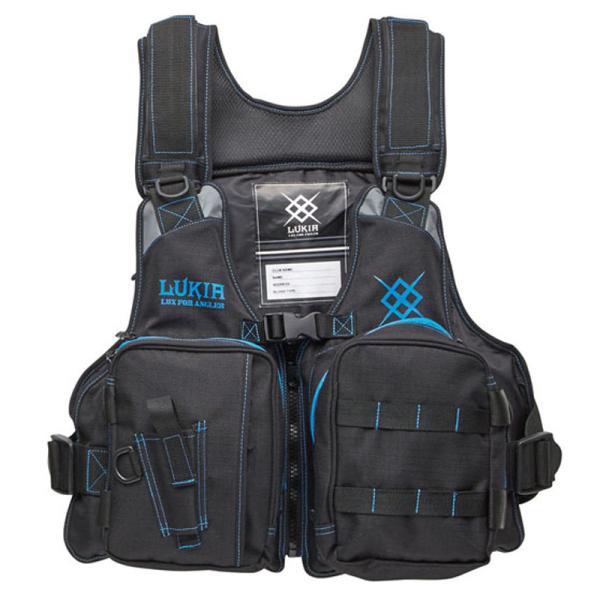 LUKIA フローティングベスト ルキア フローティングゲームベスト GX  フリー  ブラックブルー naturum-outdoor_3029266