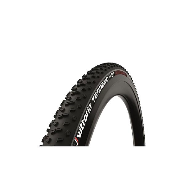 ���]�ԃ^�C���E�`���[�u vittoria Terreno Wet G2.0 TNT �`���[�u���X���f�B 700×31c �u���b�N×�O���[