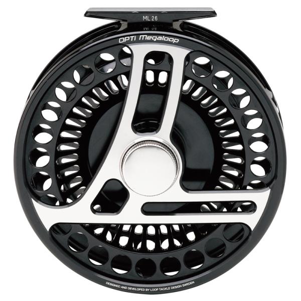 ティムコ フライリール ループリール オプティ メガループ リール   ブラック TIEMCO（ティムコ） 1/1は全品+P5% フライリール ループリール