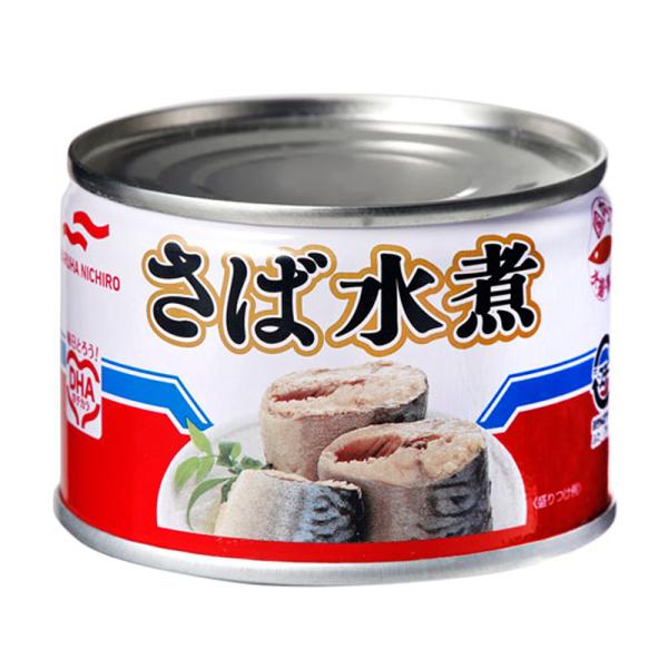 非常食/保存食・保存水 Maruha Nichiro さば水煮 K缶 48缶セット