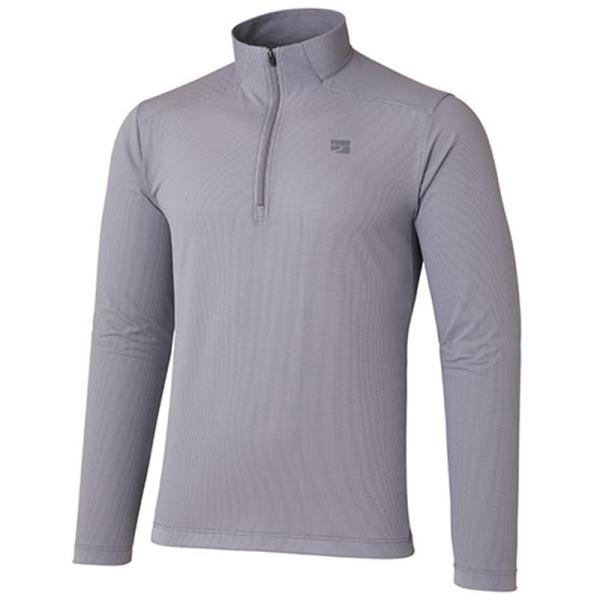 ファイントラック トップス(メンズ) ドラウトクアッド ジップネック メンズ  M  アッシュグレー(ASGY) ファイントラック（finetrack） トップス(メンズ) ドラウトクアッド