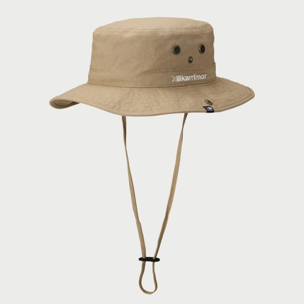 帽子・防寒・エプロン karrimor 22春夏 UV linen hat(UV リネン ハット) M 0500(Beige)