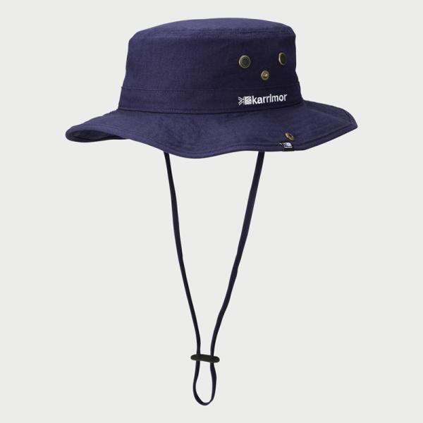 帽子・防寒・エプロン karrimor 22春夏 UV linen hat(UV リネン ハット) L 5000(Navy)