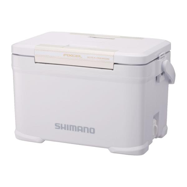 シマノ フィッシングクーラー NF-022V フィクセル ウルトラ プレミアム  22L  ホワイト シマノ（SHIMANO） フィッシングクーラー NF-022V フィクセル ウルトラ