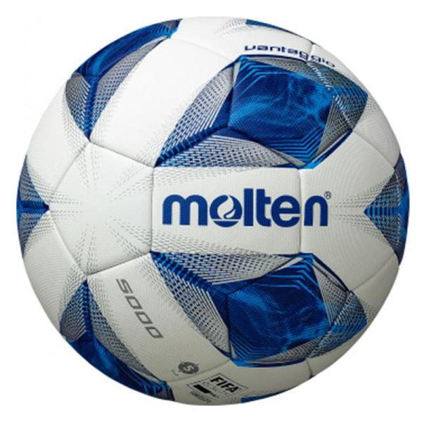 ボール モルテン サッカーボール 国際公認球 ヴァンタッジオ5000 5号球 5号球 ホワイト×ブルー