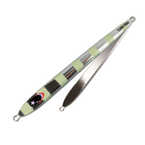 ジギング・タコベイト ゼスタ スローエモーションフレア スリム 180g 88.AlZL アルミゼブラグロー