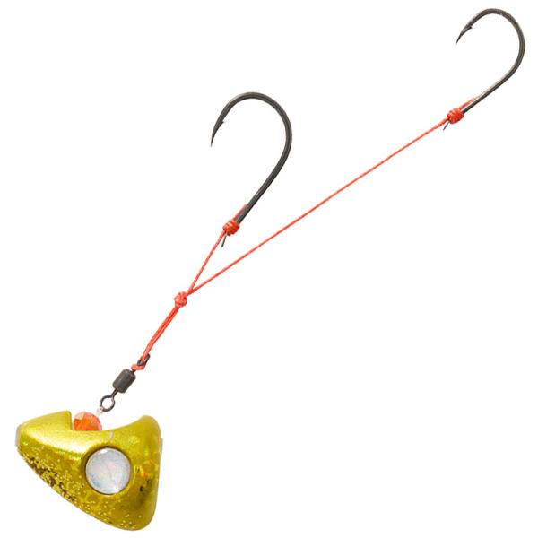 他サイト： 17日迄全品+P5% タイラバ・タイテンヤ ダイワ 紅牙遊動テンヤSS 2WAY 10号 ゴールドジャンジャンラメの商品画像