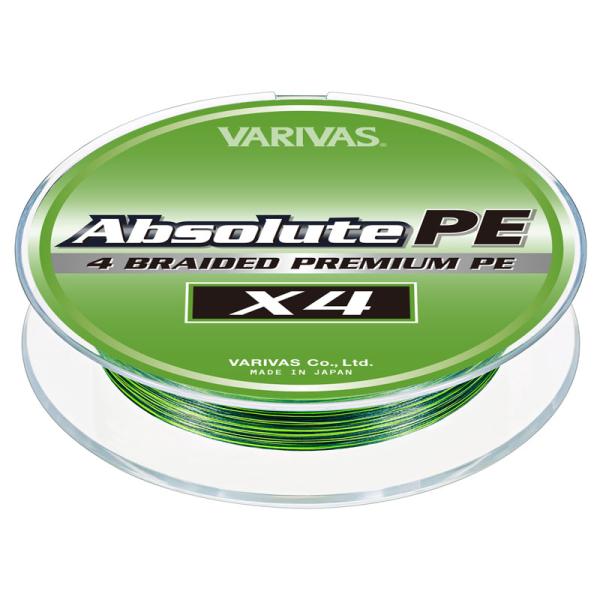 VARIVAS（バリバス） ルアー釣り用PEライン アブソルートPE X4 150m