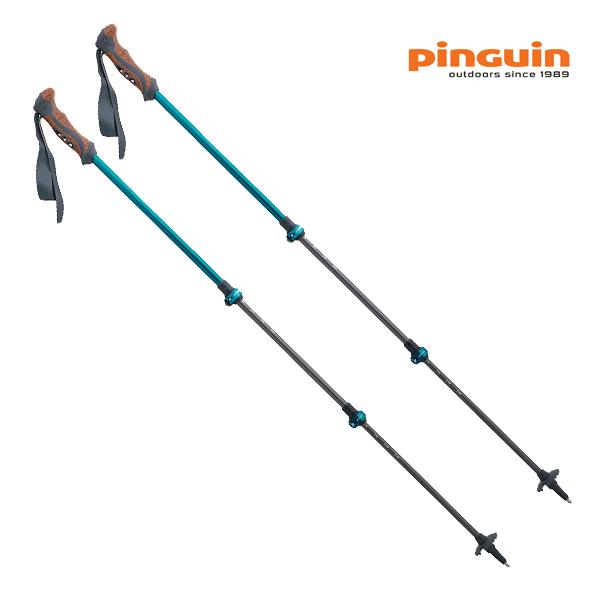 PINGUIN トレッキングポール ASCENT FL CORK(アセント FL コルク)  63~135cm  コバルト トレッキングポール PINGUIN ASCENT FL CORK(アセント コルク) 63