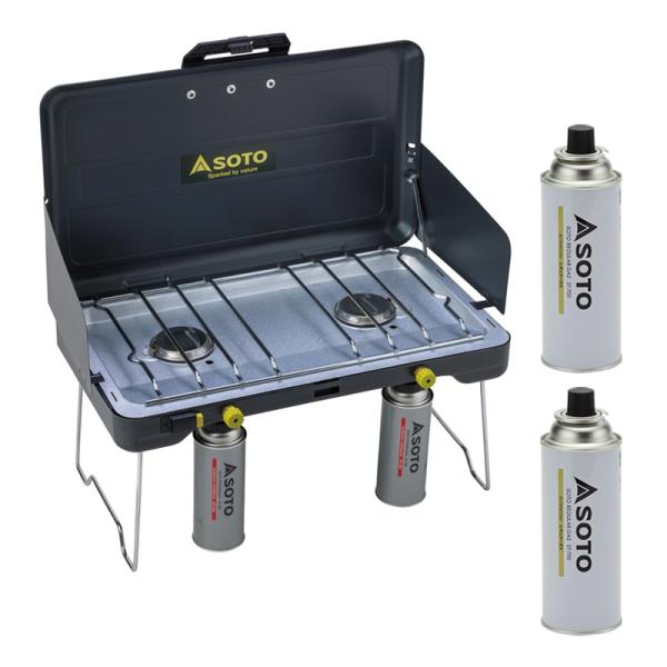 ■ジャンル:バーベキューコンロ・ストーブ/ツーバーナー/ガス式ツーバーナー ■メーカー: SOTO 【特集区分】●pickup20240319price ○関連ワード:冬キャンプ キャンプ用品 ベランピング おうちキャンプ用品 調理 ツーバ...