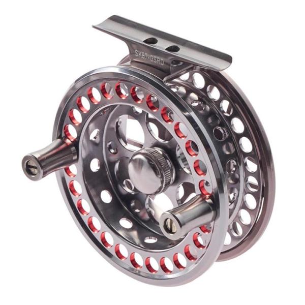 プロマリン フライリール 閃斬黒鯛   レッド/ガンスモーク 1/1は全品+P5% フライリール プロマリン 閃斬黒鯛 ガンスモーク/レッド