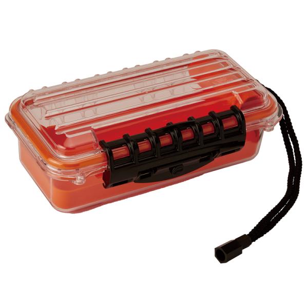Plano Guide Series 3500 Field Box Waterproof Case, Orange, Small