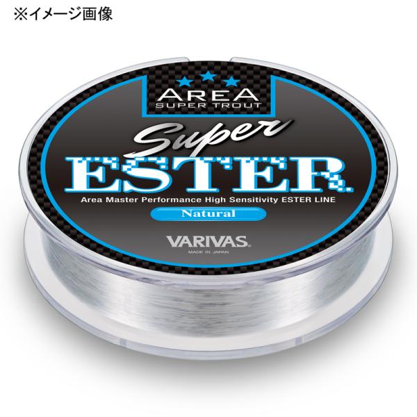 他サイト： バリバス バリバス スーパートラウトエリア スーパーエステル 150m 0.4号/2.1LB ナチュラルの商品画像