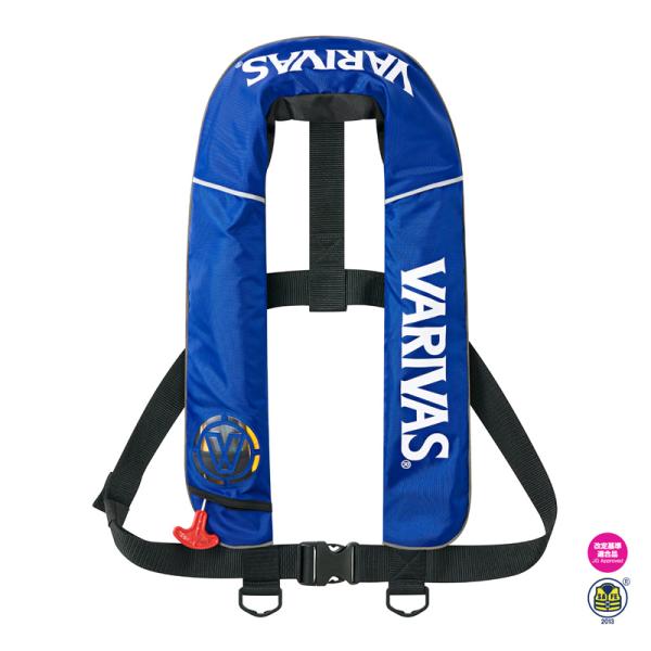 バリバス フローティングベスト バリバス ライフジャケット ベストタイプ Aタイプ 遊漁船(釣り船)対応  フリー  ブルー VARIVAS（バリバス） フローティングベスト ライフジャケット ベスト