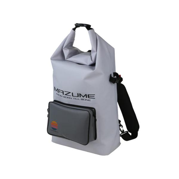 マズメ タックルバッグ mazume ウォータープルーフバッグ  40L  ライトグレー タックルバッグ マズメ mazume ウォータープルーフバッグ 40L ライト