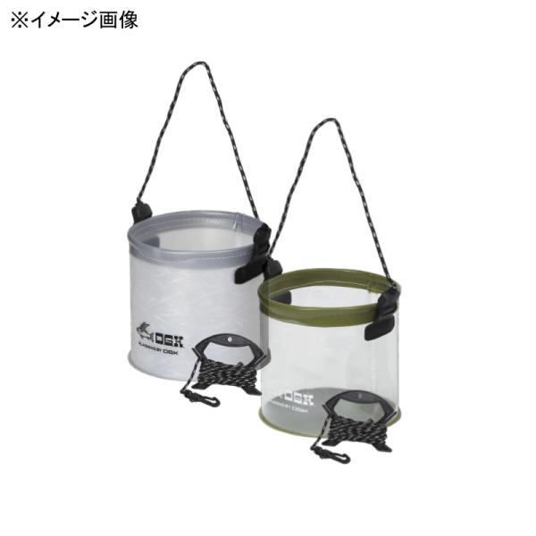 大阪漁具 7/10-12は全品+P5% EVA水汲みバケツ 丸/18cm パターンクリア