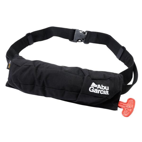 アブガルシア フローティングベスト インフレータブル フローティングベルト BSJ9320RS2 タイプA 遊漁船(釣り船)対応  フリー  ブラック Abu Garcia（アブガルシア） フローティングベスト インフレータブル