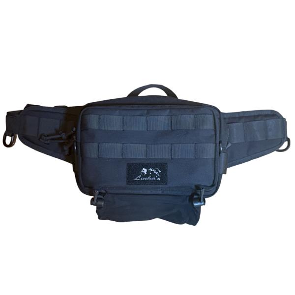 タックルバッグ LINHA LG BODYBAG ULTIMATEII 6L BLACK : ナチュラム