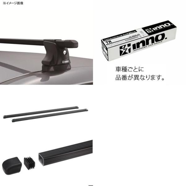 【店内全品+P5%】 イノー ジープ コンパス用 ルーフキャリア 3点セット /スクエアベース