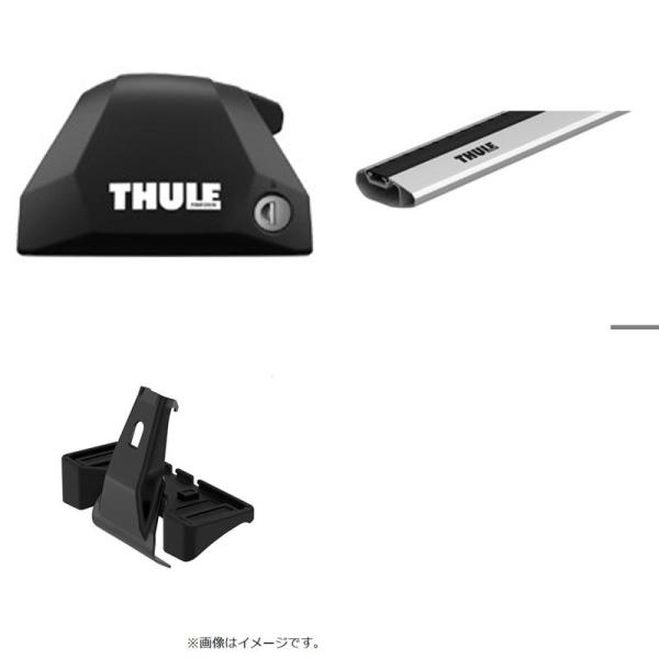 3/20-22は+P5% スーリー マツダ CX-8(ダイレクトルーフレール付き)用 ルーフキャリア 3点セット /ウイングバーエッジ シルバー
