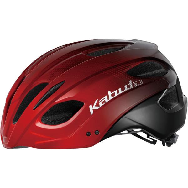 OGK KABUTO 自転車アクセサリー REZZA-3 レッツァ3 ヘルメット サイクル/自転車  S/M  レッドブラック naturum-outdoor_9971309