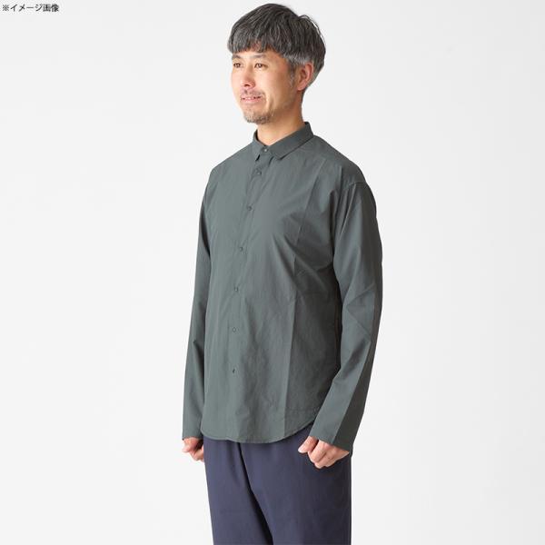 アクシーズクイン トップス(メンズ) Hutte Shirt  L  ダークシャドウ トップス(メンズ) アクシーズクイン Hutte Shirt L ダークシャドウ